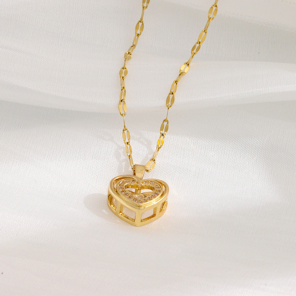 Double layer Love Necklace